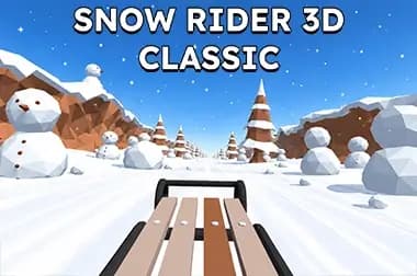 Snow Rider 3D Nostalgia — free online game on gamebiz