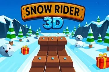 Snow Rider 3D — free online game on gamebiz